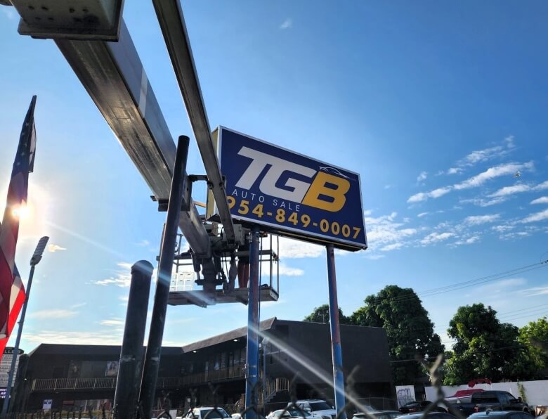 Light Box installation